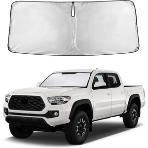 Autovir Windshield Sun Shade, 2017-2026 Tesla Model 3 & Y, 280T Visor Shade(Tacoma 2016-2026)