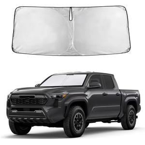 Autovir Windshield Sun Shade, 2017-2026 Tesla Model 3 & Y, 280T Visor Shade(Tacoma 2024-2026)