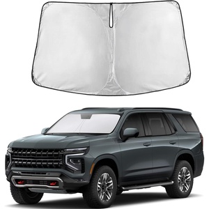 Autovir Windshield Sun Shade, 2017-2026 Tesla Model 3 & Y, 280T Visor Shade(Tahoe 2021-2026)