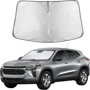 Autovir Windshield Sun Shade, 2017-2026 Tesla Model 3 & Y, 280T Visor Shade(Trax 2024-2026)