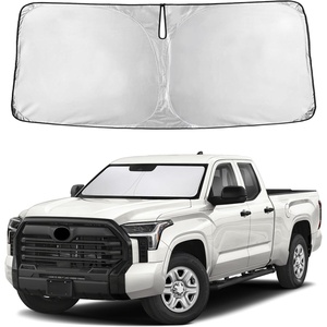 Autovir Windshield Sun Shade, 2017-2026 Tesla Model 3 & Y, 280T Visor Shade(Tundra 2022-2026)