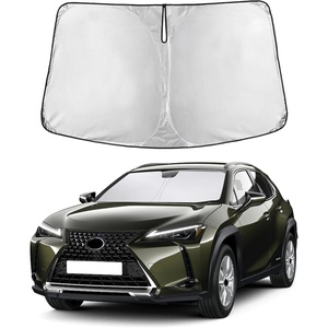 Autovir Windshield Sun Shade, 2017-2026 Tesla Model 3 & Y, 280T Visor Shade(Ux 2019-2026)