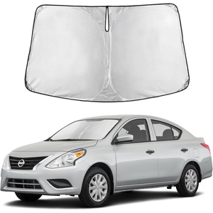 Autovir Windshield Sun Shade, 2017-2026 Tesla Model 3 & Y, 280T Visor Shade(Versa 2012-2019)