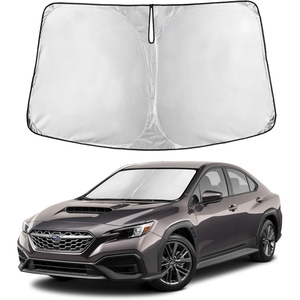 Autovir Windshield Sun Shade, 2017-2026 Tesla Model 3 & Y, 280T Visor Shade(Wrx Sti 2015-2021)