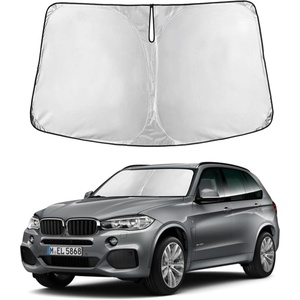 Autovir Windshield Sun Shade, 2017-2026 Tesla Model 3 & Y, 280T Visor Shade(X5 2014-2018)
