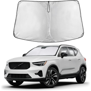Autovir Windshield Sun Shade, 2017-2026 Tesla Model 3 & Y, 280T Visor Shade(Xc40 2019-2026)