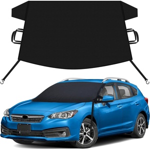 EcoNour Car Snow Cover Compatible for Subaru Impreza | Windshield Cover for Ice and Snow with S-Hook Straps | Heavy-Duty 600D Oxford Winter Car Cover, Waterproof & Anti-Slip