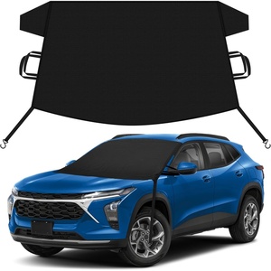 EcoNour Snow Cover for Toyota Tacoma | Heavy-Duty Windshield Cover for Ice and Snow Protection | 600D Oxford Winter Car Cover with S-Hook Straps(Fit for Chevrolet Trax)