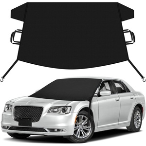 EcoNour Snow Cover for Toyota Tacoma | Heavy-Duty Windshield Cover for Ice and Snow Protection | 600D Oxford Winter Car Cover with S-Hook Straps(Fit for Chrysler 300)