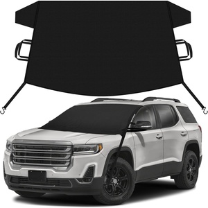 EcoNour Snow Cover for Toyota Tacoma | Heavy-Duty Windshield Cover for Ice and Snow Protection | 600D Oxford Winter Car Cover with S-Hook Straps(Fit for GMC Acadia)