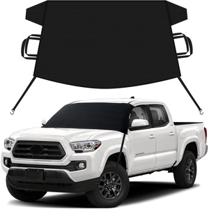 EcoNour Snow Cover for Toyota Tacoma | Heavy-Duty Windshield Cover for Ice and Snow Protection | 600D Oxford Winter Car Cover with S-Hook Straps(Fit for Toyota Tacoma)