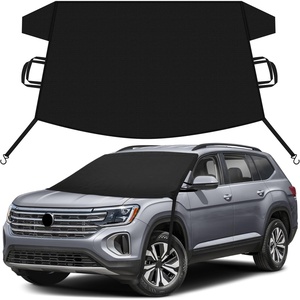 EcoNour Snow Cover for Toyota Tacoma | Heavy-Duty Windshield Cover for Ice and Snow Protection | 600D Oxford Winter Car Cover with S-Hook Straps(Fit for Volkswagen Atlas)