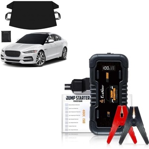 EcoNour Windshield Cover for Snow and Ice CS10 1600A Peak Car Lithium Battery Jumpstarter