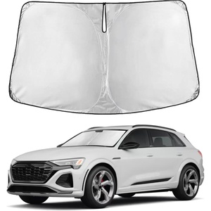 EcoNour Windshield Sunshade Compatible for Audi SQ8 2020-2023 2024 2025 | Sun Visor for Front Windshield & Window Sun Shade Cover, UV Heat Blocker & Protector, Car Accessories