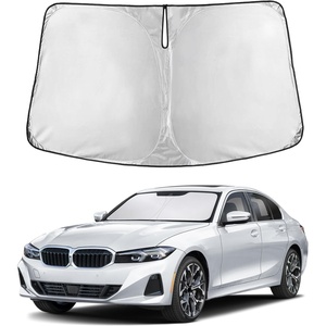EcoNour Windshield Sunshade Compatible for BMW 3 Series 2019-2024 2025 2026 | Sun Visor for Front Windshield & Window Sun Shade Cover, UV Heat Blocker & Protector, Car Accessories