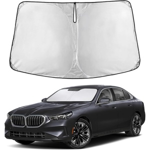 EcoNour Windshield Sunshade Compatible for BMW 5 Series 2024 2025 2026 | (530i, 530i xDrive, 540i xDrive, The 550e xDrive) Sun Visor for Window Sunshade Cover, UV Protector, Car Accessories