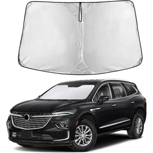 EcoNour Windshield Sunshade Compatible for Buick Enclave 2018-2023 2024 | Sun Visor for Front Windshield & Window Sun Shade Cover, UV Heat Blocker & Protector, Car Accessories