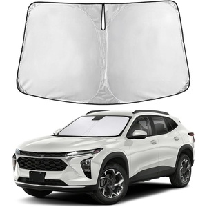 EcoNour Windshield Sunshade Compatible for Chevrolet Trax 2013-2022 2023 | Sun Visor for Front Windshield & Window Sun Shade Cover, UV Heat Blocker & Protector, Car Accessories
