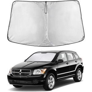 EcoNour Windshield Sunshade Compatible for Dodge Caliber 2007-2011 2012 | Sun Visor for Front Windshield & Window Sun Shade Cover, UV Heat Blocker & Protector, Car Accessories