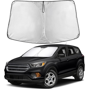 EcoNour Windshield Sunshade Compatible for Ford Escape 2013-2017 2018 2019 | Sun Visor for Front Windshield & Window Sun Shade Cover, UV Heat Blocker & Protector, Car Accessories