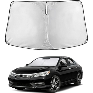 EcoNour Windshield Sunshade Compatible for Honda Accord 2013-2015 2016 2017 | Sun Visor for Front Windshield & Window Sun Shade Cover, UV Heat Blocker & Protector, Car Accessories