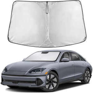 EcoNour Windshield Sunshade Compatible for Hyundai Ioniq6 2023 2024 2025 | Sun Visor for Front Windshield & Window Sun Shade Cover, UV Heat Blocker & Protector, Car Accessories