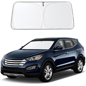 EcoNour Windshield Sunshade Compatible for Hyundai Tucson 2016-2020 2021 | Sun Visor for Front Windshield & Window Sun Shade Cover, UV Heat Blocker & Protector, Car Accessories
