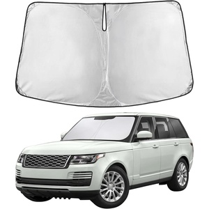 EcoNour Windshield Sunshade Compatible for Land Rover Range Rover 2013-2021 | (NOT for Range Rover Sport) Sun Visor for Front Window Sun Shade Cover, UV Heat Protector, Car Accessories