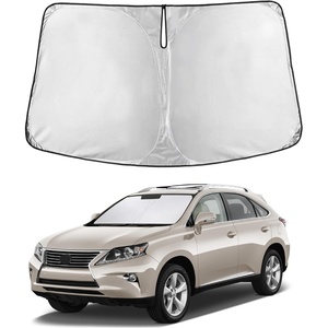 EcoNour Windshield Sunshade Compatible for Lexus RX 2010-2023 2024 2015 | 300 350/350h 450/450h Sun Visor for Front Windshield & Window Sun Shade Cover, UV Heat Blocker & Protector, Car Accessories
