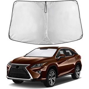 EcoNour Windshield Sunshade Compatible for Lexus RX 350 450h 2016-2021 2022 | Sun Visor for Front Windshield & Window Sun Shade Cover, UV Heat Blocker & Protector, Car Accessories