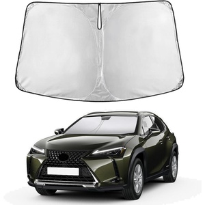 EcoNour Windshield Sunshade Compatible for Lexus UX 2019-2024 2025 2026 | Sun Visor for Front Windshield & Window Sun Shade Cover, UV Heat Blocker & Protector, Car Accessories
