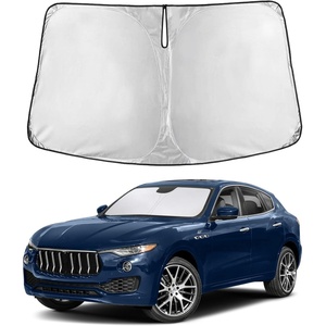 EcoNour Windshield Sunshade Compatible for Maserati Levante 2017-2023 2024 | Sun Visor for Front Windshield & Window Sun Shade Cover, UV Heat Blocker & Protector, Car Accessories
