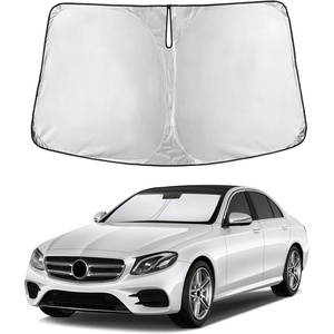 EcoNour Windshield Sunshade Compatible for Mercedes-Benz E-Class 2010-2016 | Sun Visor for Front Windshield & Window Sun Shade Cover, UV Heat Blocker & Protector, Car Accessories