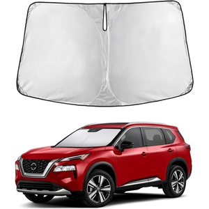 EcoNour Windshield Sunshade Compatible for Nissan Rogue 2021-2024 2025 2026 | (Not for Rogue Sport) Sun Visor for Front Windshield & Window Sun Shade Cover, UV Heat Protector, Car Accessories