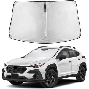 EcoNour Windshield Sunshade Compatible for Subaru Crosstrek 2024 2025 2026 | Sun Visor for Front Windshield & Window Sun Shade Cover, UV Heat Blocker & Protector, Car Accessories