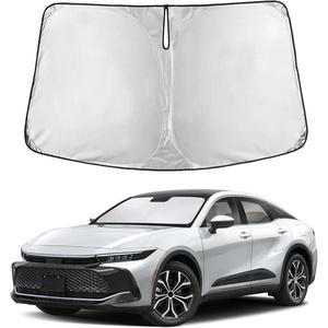 EcoNour Windshield Sunshade Compatible for Toyota Crown 2023-2024 2025 2026 | Sun Visor for Front Windshield & Window Sun Shade Cover, UV Heat Blocker & Protector, Car Accessories