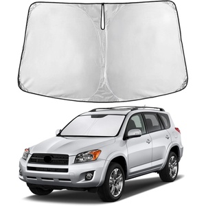 EcoNour Windshield Sunshade Compatible for Toyota RAV4 2006-2010 2011 2012 | Sun Visor for Front Windshield & Window Sun Shade Cover, UV Heat Blocker & Protector, Car Accessories