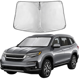 EcoNour Windshield Sunshade for Honda CRV 2023-2024 2025 2026 | Sun Visor for Front Windshield & Window Sun Shade Cover, UV Heat Blocker & Protector, Car Accessories