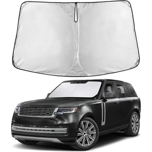EcoNour Windshield Sunshade for Land Rover Range Rover Velar 2017-2025 2026 | Sun Visor for Front Windshield & Window Sun Shade Cover, UV Heat Blocker & Protector, Car Accessories
