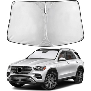 EcoNour Windshield Sunshade for Mercedes Benz GLE 350 450 2012-2025, 2026 | Sun Visor for Front Windshield & Window Sun Shade Cover, UV Heat Blocker & Protector, Car Accessories