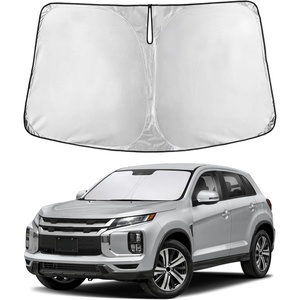 EcoNour Windshield Sunshade for Mitsubishi Outlander Sport 2011-2025 2026 | (Not Fit for Outlander) Sun Visor for Front Window Sun Shade Cover, UV Heat Protector, Car Accessories