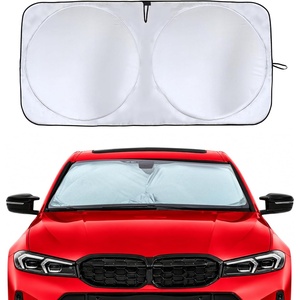 Econour Car Windshield Sun Shade, Automotive Window Sunshade, Universal Fit for Cars SUVs and Trucks, Blocks 99% Heat and UV Rays, Keeps Car Interior Cool, Sun Visor Summer Car Accessory