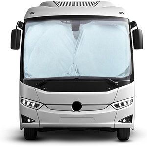 Econour RV Windshield Sun Shade, Foldable Cover for RVs & Motorhomes