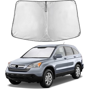Econour Windshield Sun Shade Compatible for Rivian R1S R1T 2022-2025 2026 | Sun Visor for Front Windshield & Window Sun Shade Cover, UV Heat Blocker & Protector, Car Accessories(for Honda CR-V 2007–2011)