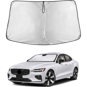 Econour Windshield Sun Shade Compatible for Rivian R1S R1T 2022-2025 2026 | Sun Visor for Front Windshield & Window Sun Shade Cover, UV Heat Blocker & Protector, Car Accessories(For Volvo S60 (2019 – 2025))