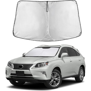Econour Windshield Sun Shade Compatible for Rivian R1S R1T 2022-2025 2026 | Sun Visor for Front Windshield & Window Sun Shade Cover, UV Heat Blocker & Protector, Car Accessories(For Lexus RX350 (2010-2015))