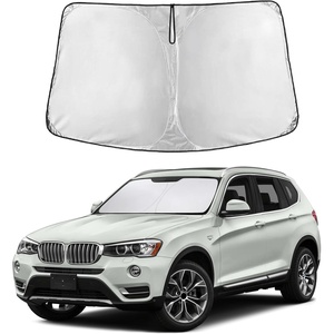 Econour Windshield Sun Shade Compatible for Rivian R1S R1T 2022-2025 2026 | Sun Visor for Front Windshield & Window Sun Shade Cover, UV Heat Blocker & Protector, Car Accessories(For BMW X3 2011 – 2017)