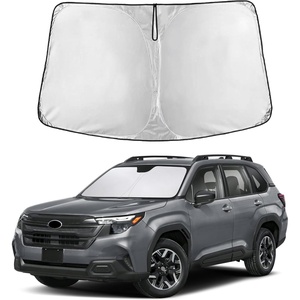 Econour Windshield Sun Shade Compatible for Rivian R1S R1T 2022-2025 2026 | Sun Visor for Front Windshield & Window Sun Shade Cover, UV Heat Blocker & Protector, Car Accessories(for Subaru Forester 2025–2026)
