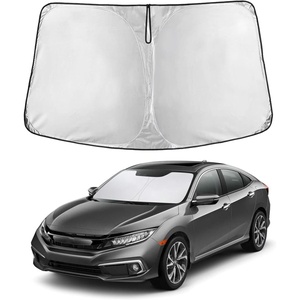 Econour Windshield Sun Shade Compatible for Rivian R1S R1T 2022-2025 2026 | Sun Visor for Front Windshield & Window Sun Shade Cover, UV Heat Blocker & Protector, Car Accessories(For Honda Civic (2016-2022))