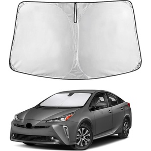 Econour Windshield Sun Shade Compatible for Rivian R1S R1T 2022-2025 2026 | Sun Visor for Front Windshield & Window Sun Shade Cover, UV Heat Blocker & Protector, Car Accessories(For Toyota Prius Hatchback 2010 – 2015)